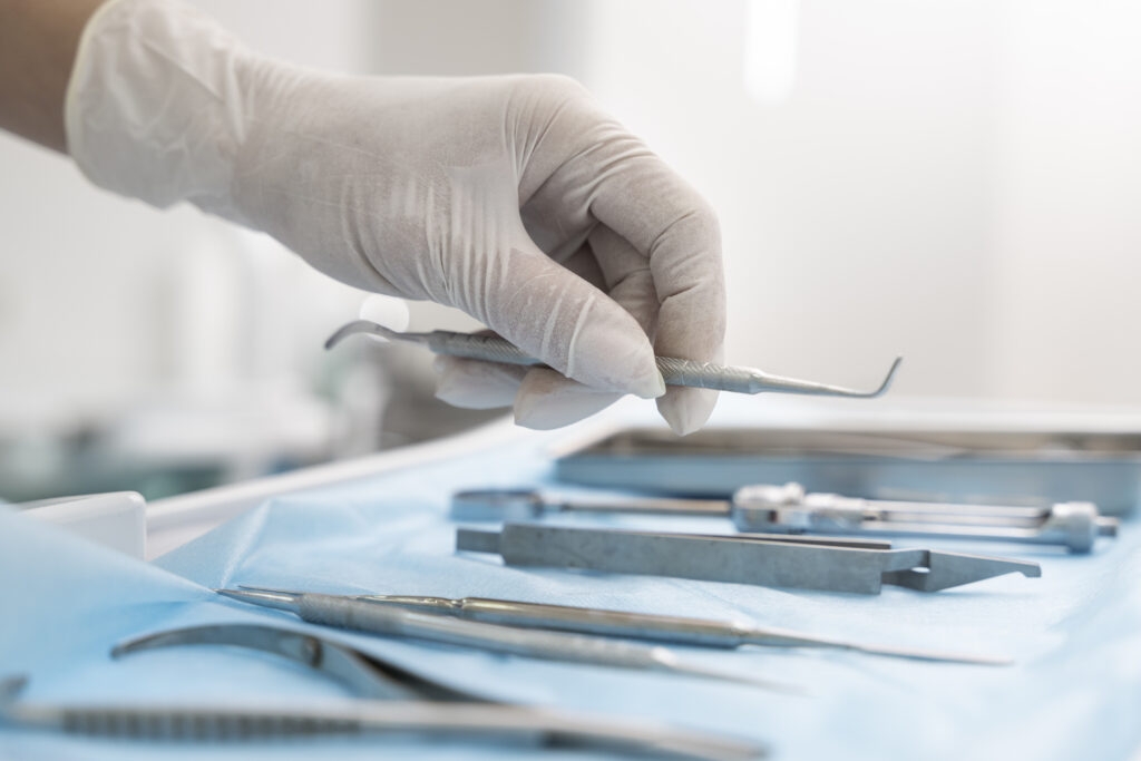 dentistas en tenerife -instrumentos mesa