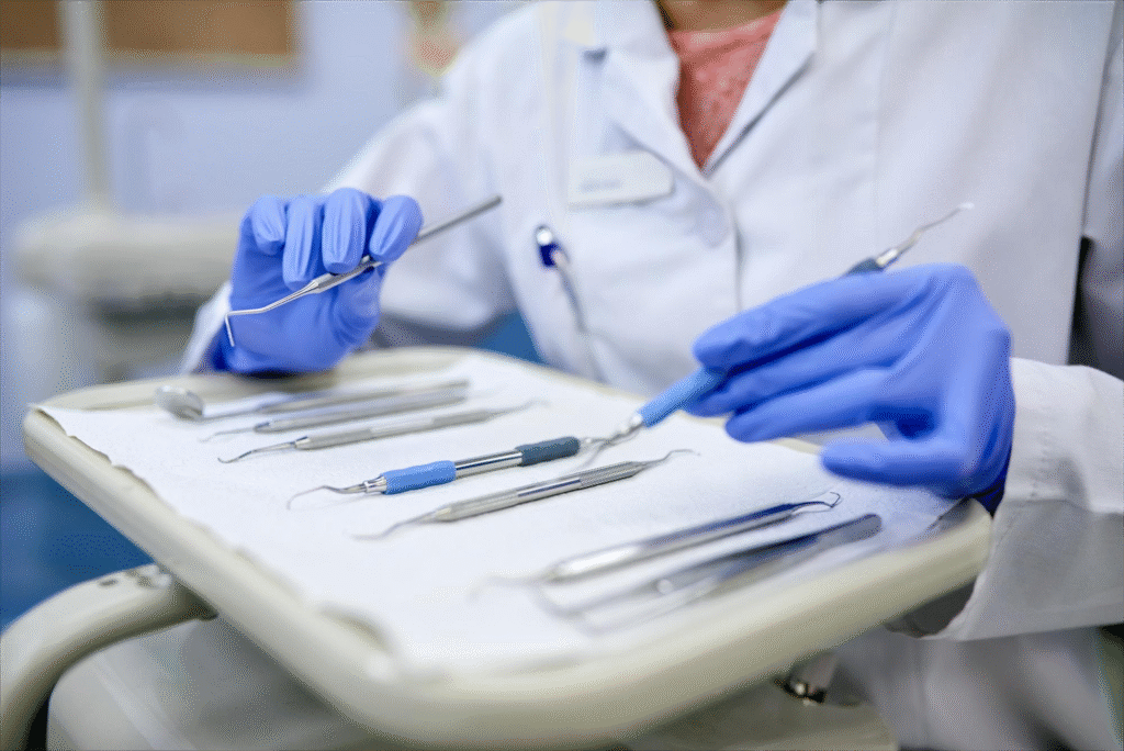 Dentistas en Tenerife-guantes